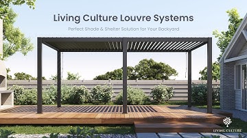 Living Culture™ Louvre Systems With Integrated Gutters And Internal Downpipes