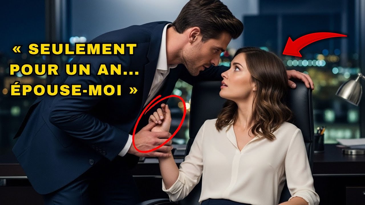 « SEULEMENT POUR UN AN... ÉPOUSE-MOI », DIT LE MILLIONNAIRE, ET LA JEUNE FEMME LE SURPRIT