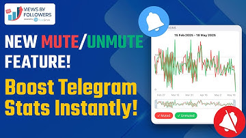 New Mute/Unmute Feature in Views By Followers Bot 🔕🔔 | Boost Telegram Channel Stats Easily! #telesmm
