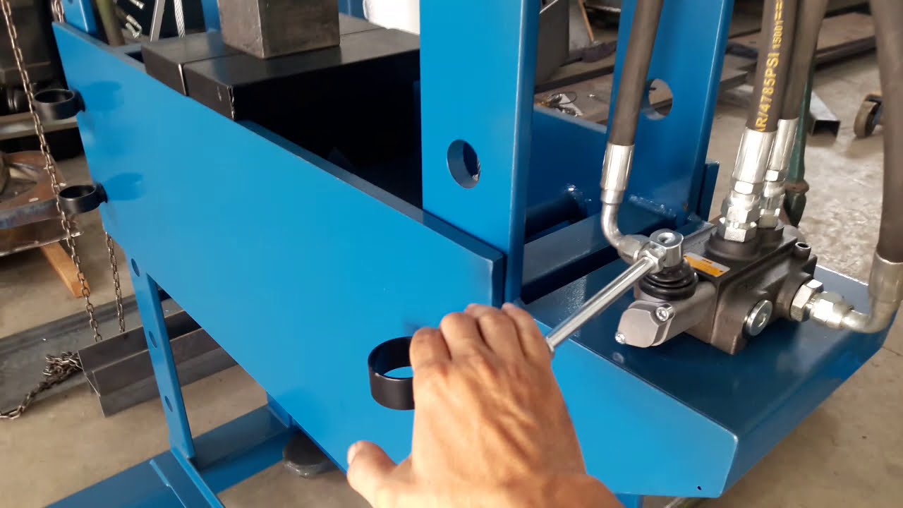 Prensa Elétrica Hidráulica 60 Toneladas