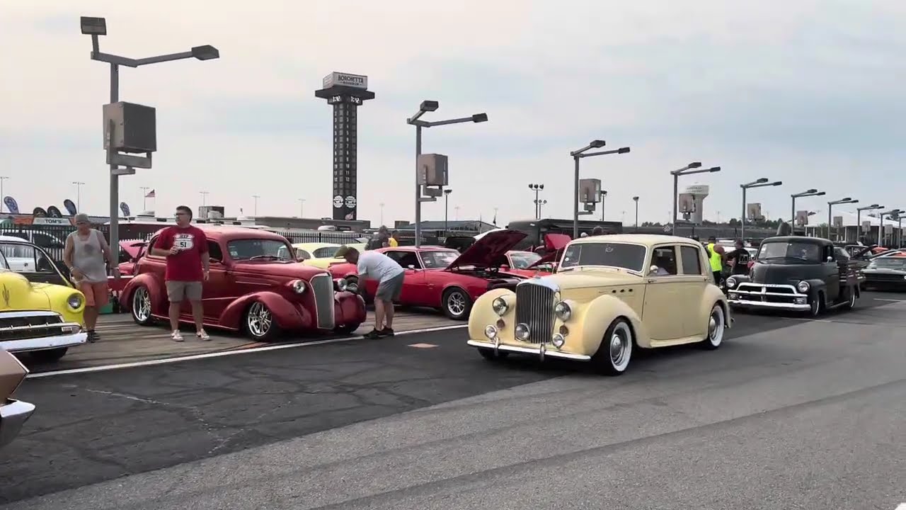 Triple crown of Hot Roding show 2025 day 1 