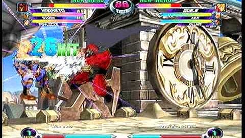 MvC2 Online (360): Brett (MSP) vs Oversized Hat (Guile/Ken/Akuma) .:10.13.09:.