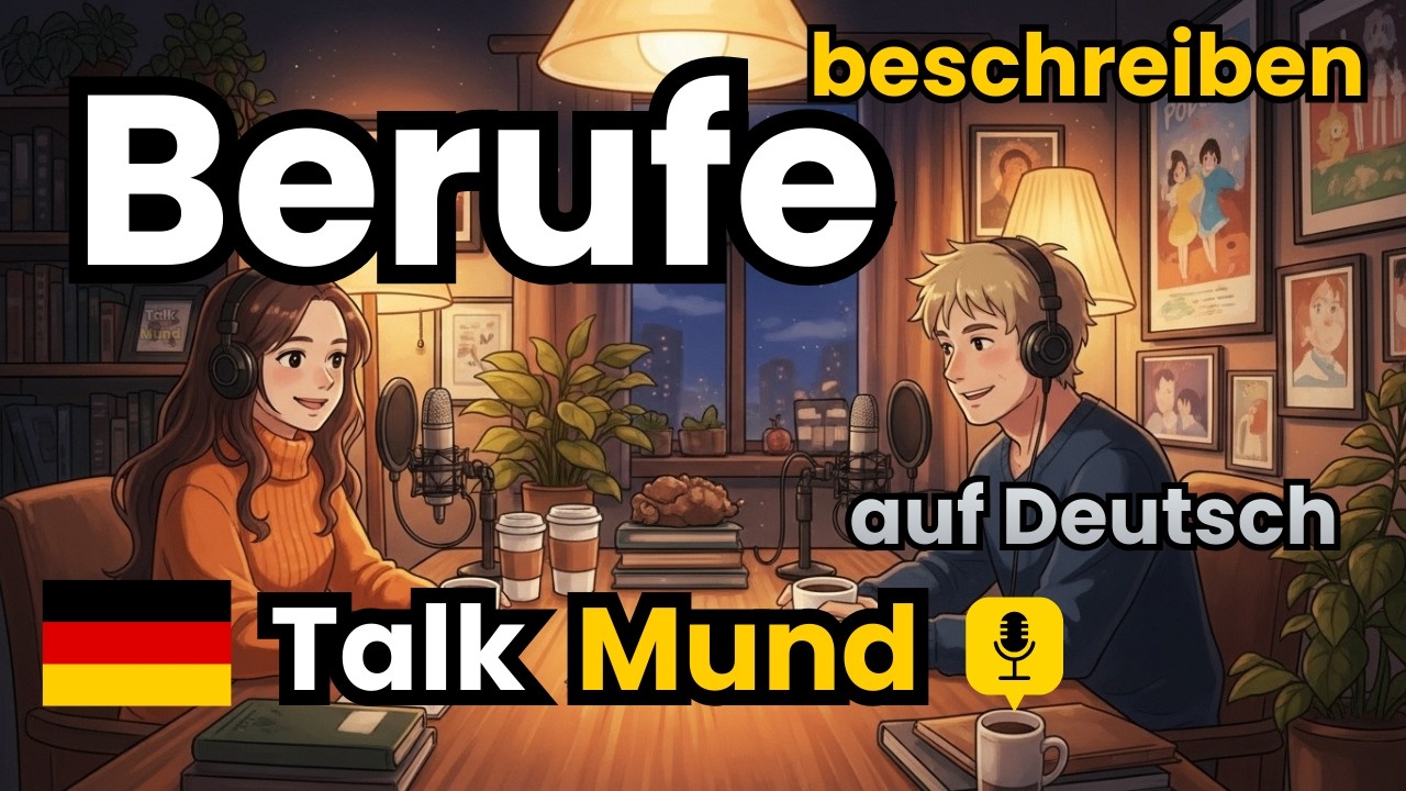 How to Describe Your Job or Career in German  | Easy German Conversation Practice