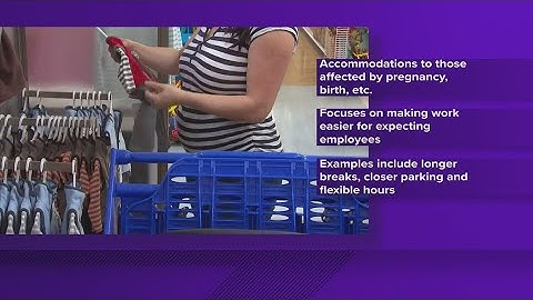 Pregnant Workers Fairness Act goes into effect