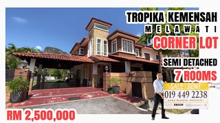 CORNER UNIT TOUR! Tropika Kemensah Semi Detached Renovated & Extended