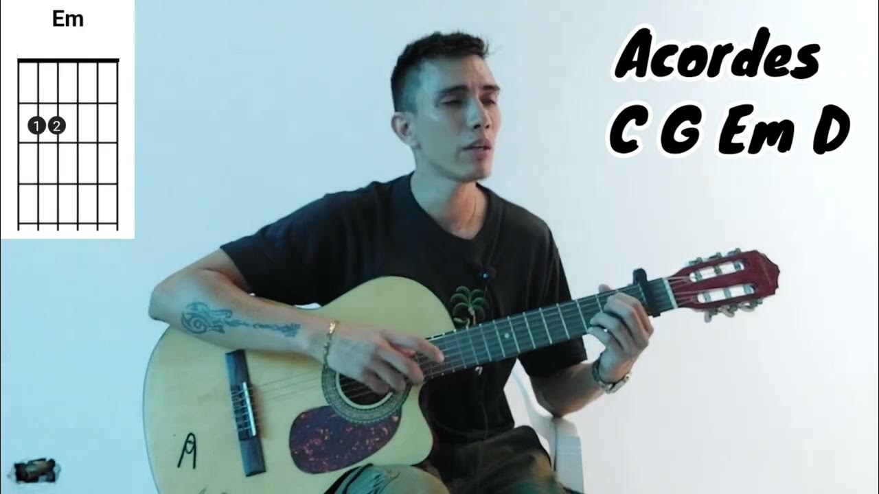 Como tocar en guitarra Que lloro Sin Bandera cover acústico acordes fáciles tutorial YouTube