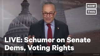 Senate Majority Leader Chuck Schumer Holds a Press Conference | LIVE