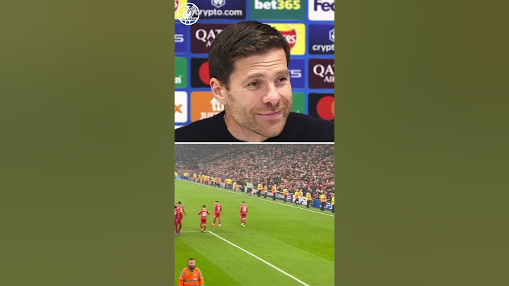 Xabi Alonso explains how Anfield atmosphere affected Leverkusen players #lfc