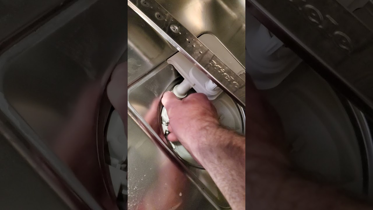 Miele Dishwasher F11 fault code solution - YouTube