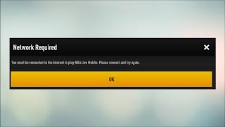 NBA LIVE MOBILE - Network Required - You Must Be Connected To The Internet To Play NBA LIVE MOBILE screenshot 4