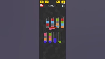 water sort color puzzle level 31