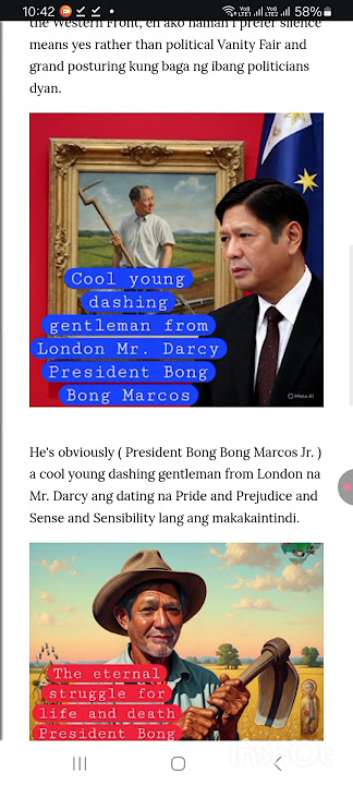 Man of the hour President Bong Bong Marcos President #BBM
