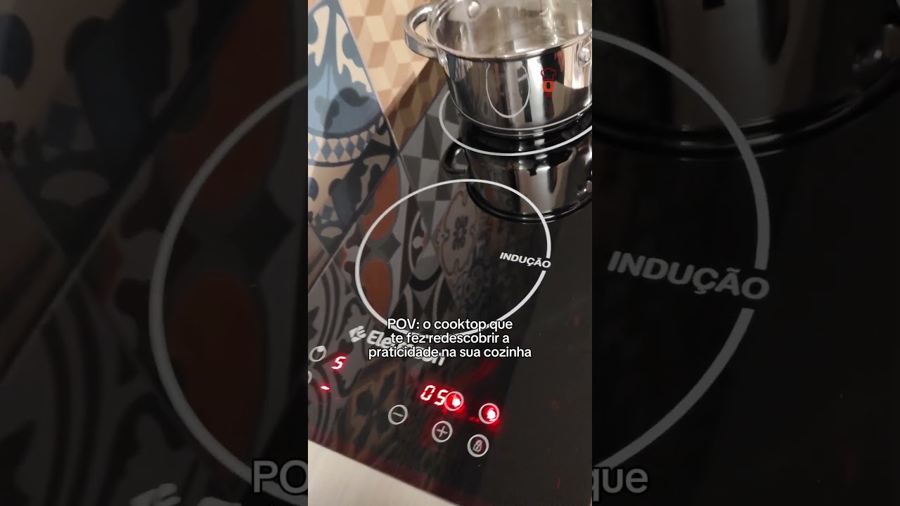 Cooktop de Indução com 2 Bocas