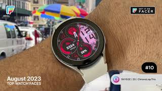 The Best Watch Faces of August 2023 on Facer for your wearOS Smartwatch