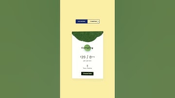 3D Animated Pricing Card using HTML and CSS #shorts