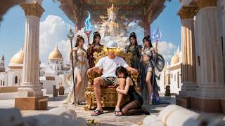 guy was cheated wife,mistress beat him to death. But he was celestial being,them both into dust!