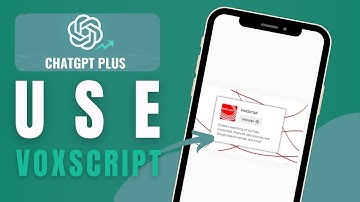How To Use VoxScript ChatGPT Plugin (Step By Step Guide)