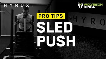 IMPROVE your Sled Push for HYROX / Top Pro Tips