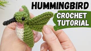 Amigurumi Hummingbird Easy & Fast Crochet Project