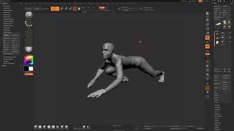 ZBrush - hide subtool under the cursor script (updated for ZBrush 2019 - links in description)