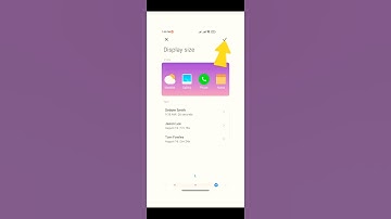 How to change poco phone display app size| Change Display App Size #shorts