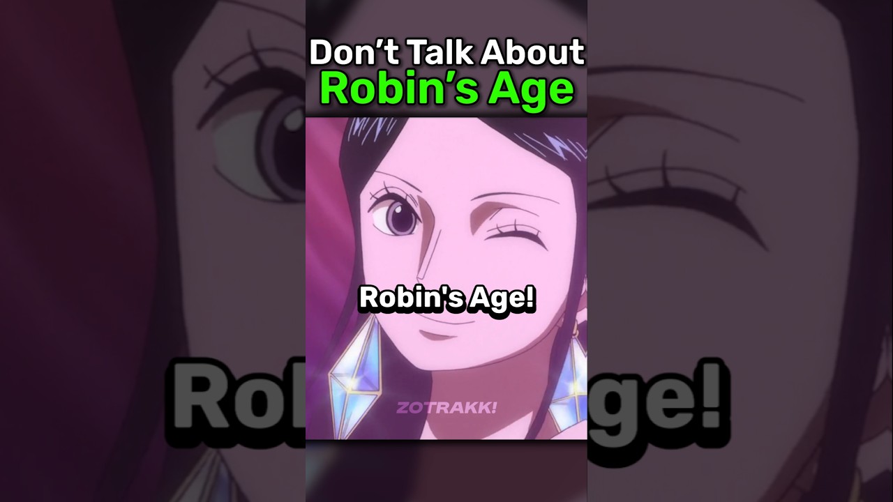This Is Why You Don't Talk About Robin's Age 💀 