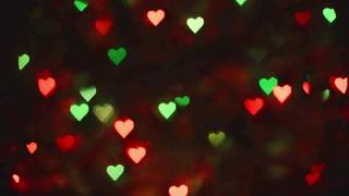 Разноцветные сердечки фон для видео