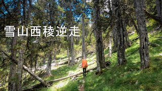 2023夏│雪山西稜逆走—寧靜的高山健行│無配樂