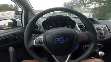 How to Navigate Through the Speedometer Display Ford Fiesta VII ( 2008 – 2017 )