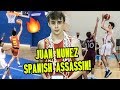 Spanish star juan nunez is a monster real madrid hooper is unstoppable on offense  mean on d 