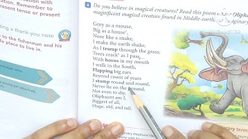 Class 4 Collins English Expert Coursebook Lesson 2: Oliphaunt (exercise)