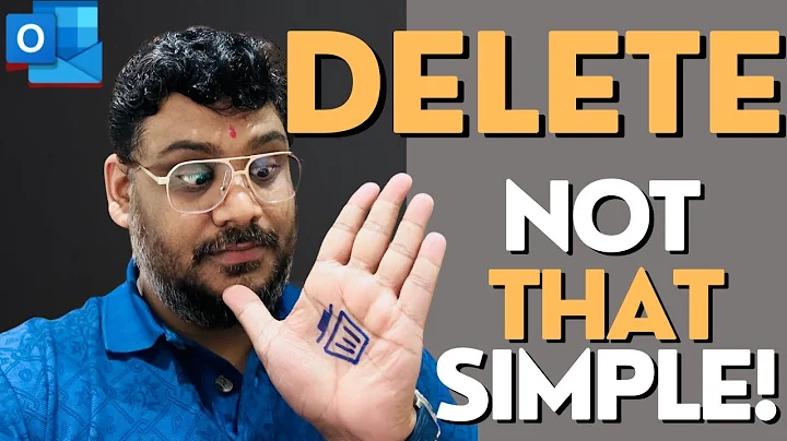 Delete Multiple Emails at Once in Microsoft Outlook