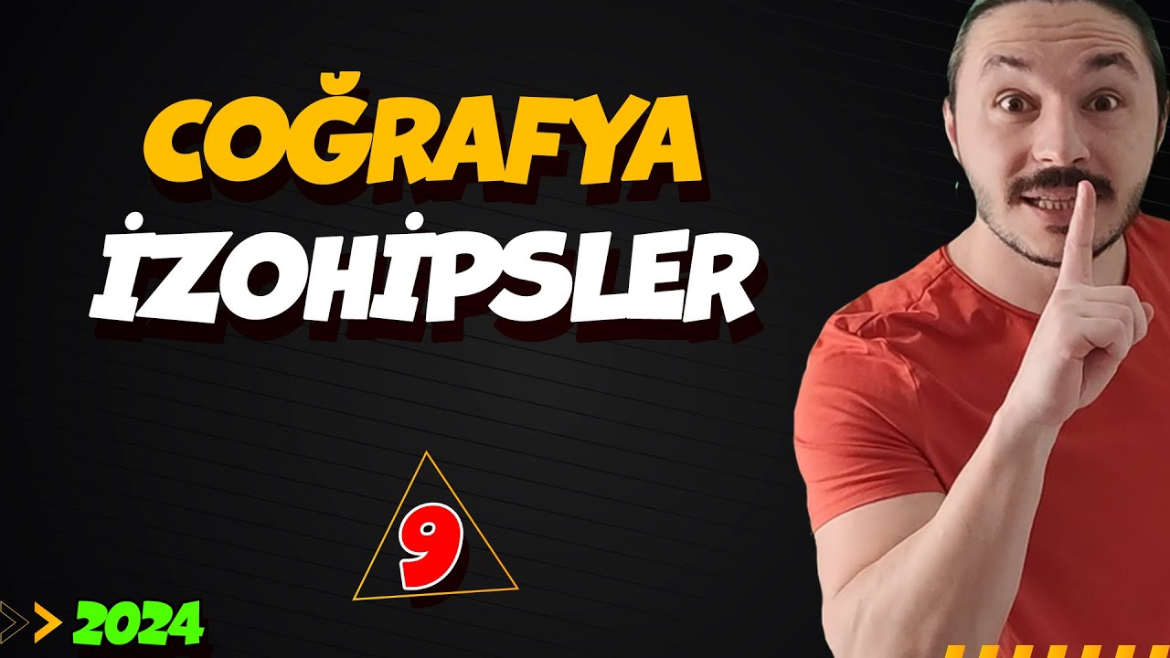 🌍İZOHİPSLER 🔴 39 GÜNDE TYT COĞRAFYA KAMPI-9 📌2025