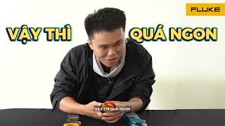 Không cần nhìn, chỉ cần chạm là biết ngay đâu là Fluke! ⚡