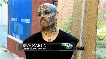 High Unemployment Linked To Increasing Number Of Face Tattoos