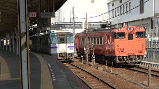 2022/02/24 芸備線 キハ40 2121 広島駅 | JR West Geibi Line: KiHa 40 2121 at Hiroshima