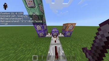 JJBA minecraft bedrock-pocket edition tutorial === how to make a stand and a barrage