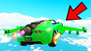 CHOP & BOB STARTED CRYING IN THIS EPIC ROCKET CAR RACE GTA 5! (GTA V #20)