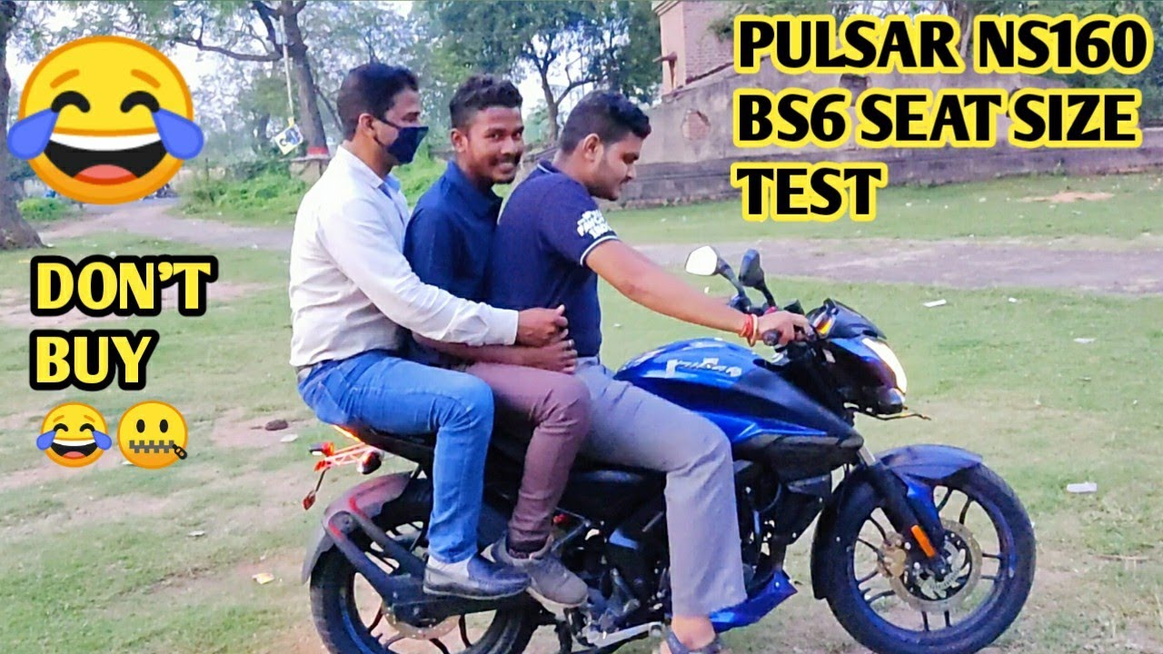 BAJAJ Pulsar NS 160 BS6 Seat Hight Test ️🔥 NS160 BS6 Buy or Not