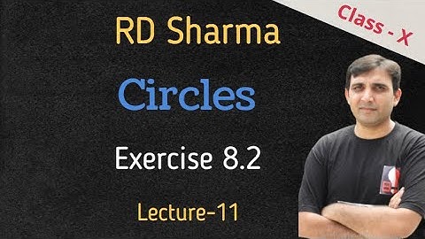 L11)Circles: Chapter 8 RD Sharma Class10 Excercise 8.2 Q27 to Q30 by Ashish Bajpai Sir