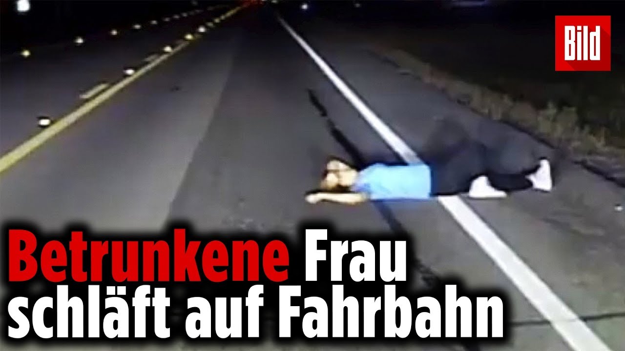 Betrunkene Frau Betrunkene Frau