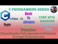 32. Function in C (All in One Video) || Bengali || C Programming Series || Basic To Advance