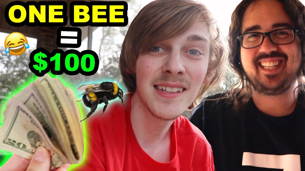 SML AND TITO CAPTURE BEES!! (ALMOST STUNG)