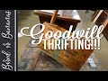 SO MUCH VINTAGE! {Bored or Bananas Thrifting Goodwill} Thrift with Me for Farmhouse Christmas!