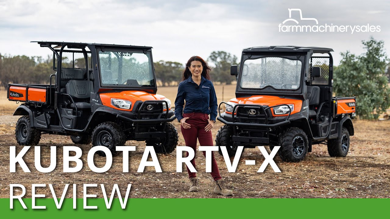Обзор Kubota RTV-X 2025 года | Идеальный помощник на ферме