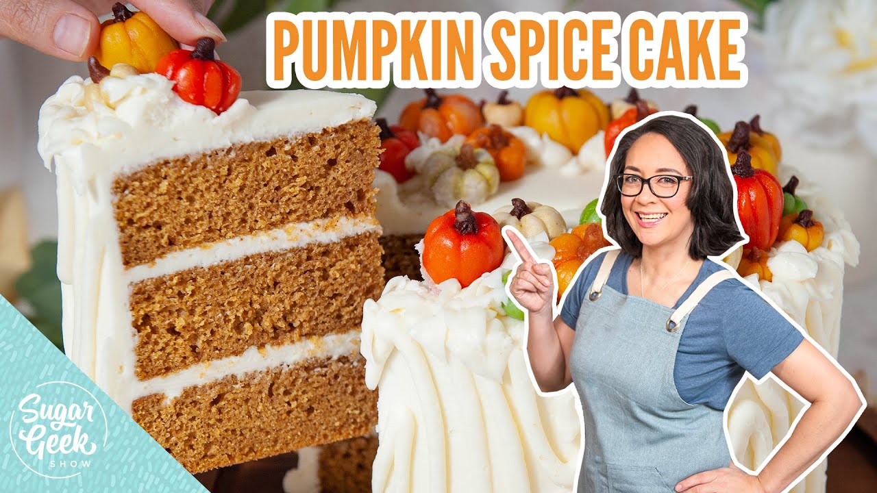 The BEST Pumpkin Spice Cake Recipe - YouTube
