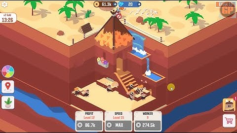 Idle Digging Tycoon (GamePlay Walkthrough)