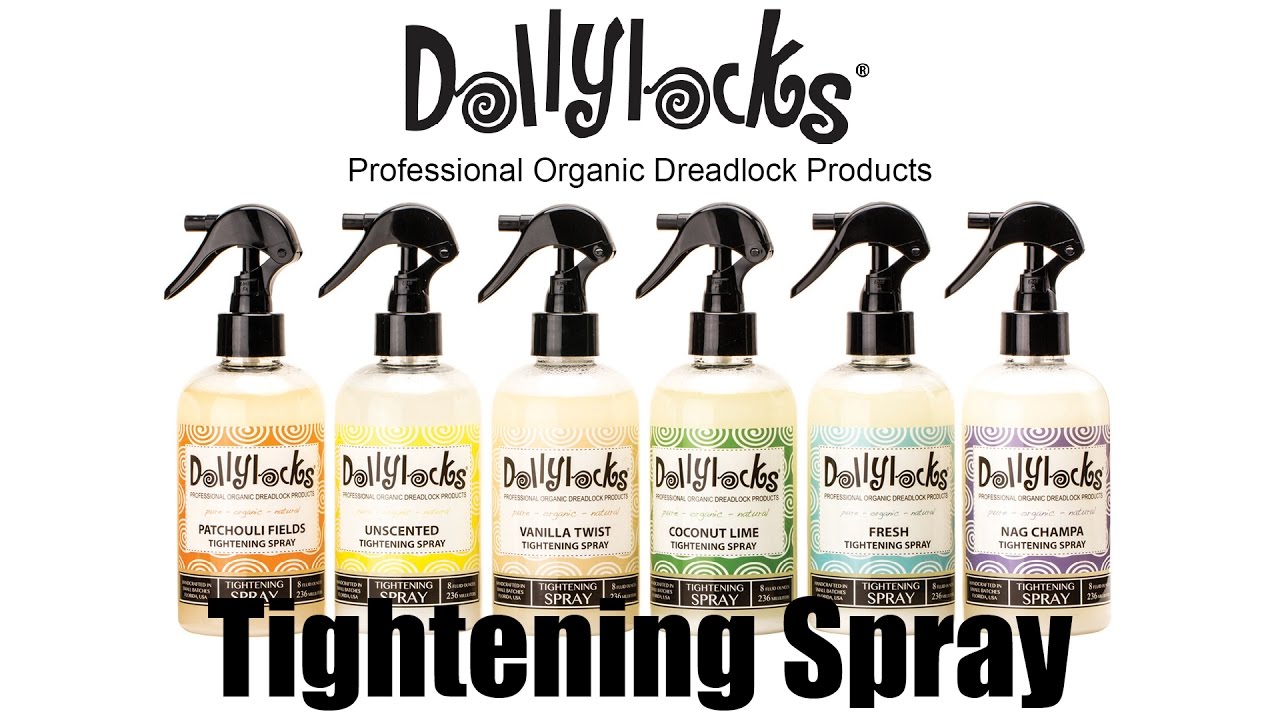 Dollylocks Professional Organic Dreadlocks Products : Tightening Spray 