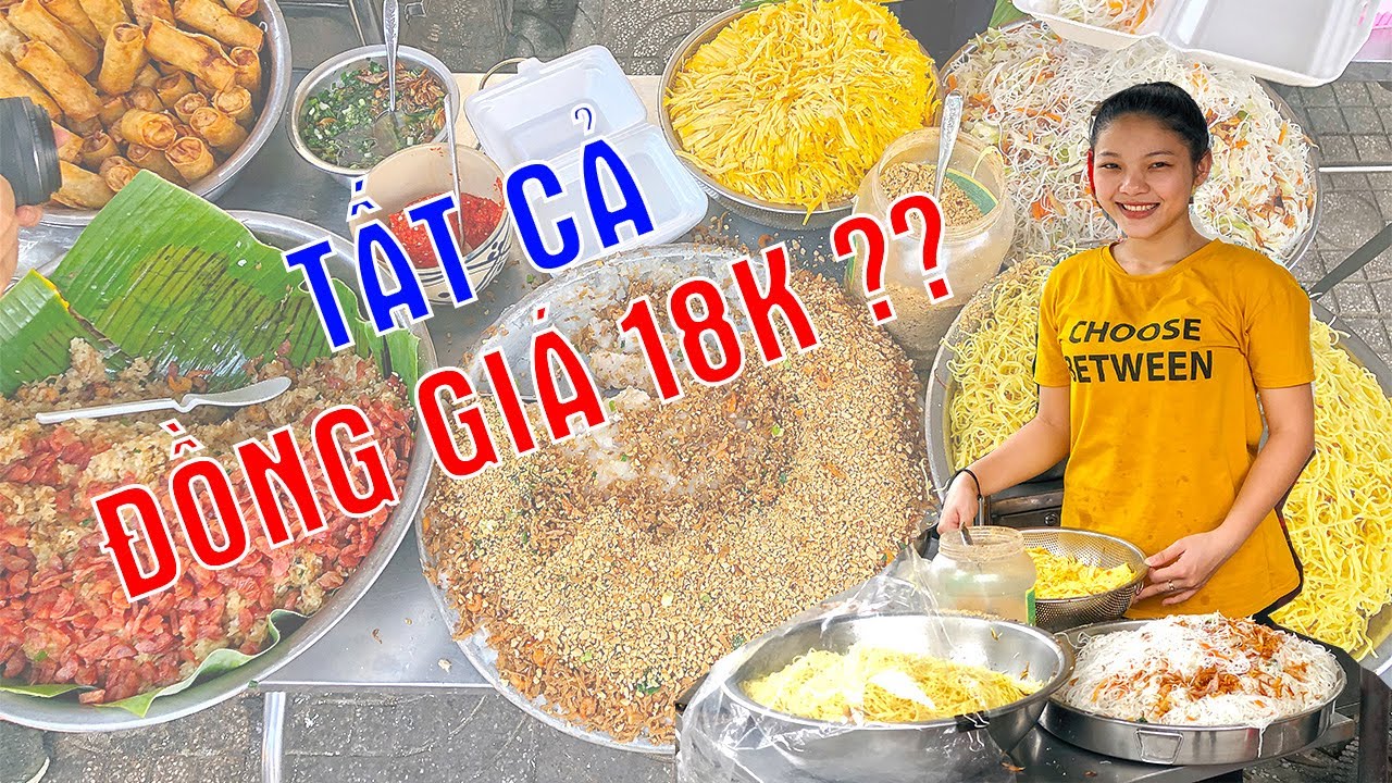 đia điểm ăn uống New Update Hàng mì xào, xôi bát bửu ĐỒNG GIÁ 18K của em gái xinh đẹp 18 tuổi | Địa điểm ăn uống