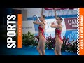 Sisters Nemich aret he kazakh synchronized swimming stars